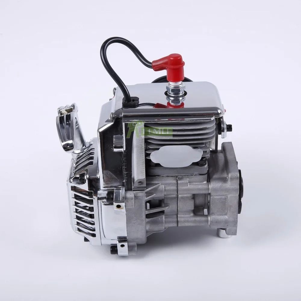 4 болта 32cc хромированный двигатель (Walbro 1107 карбюратор и NGK Свеча зажигания)