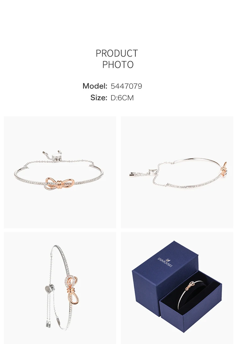 Подлинный и абсолютно браслет Swarovski Duo Evil Eye
