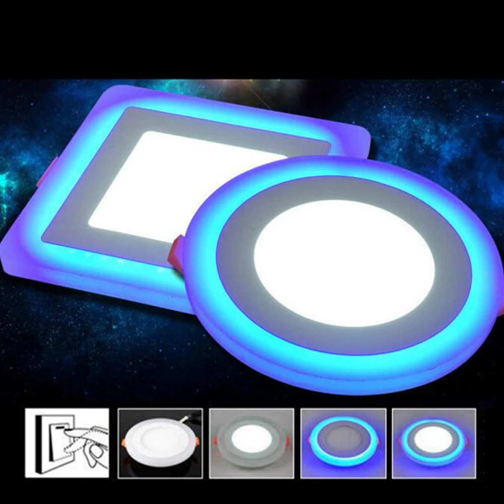 Светодиодный потолочный светильник BECOSAT 9 Вт Встраиваемый светодиодный круглая