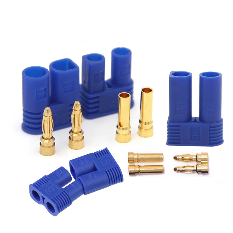 Разъем Amass EC3 EC5 3 5 мм 0 2 штекер-банан с корпусом оболочка пуля радиоуправляемые