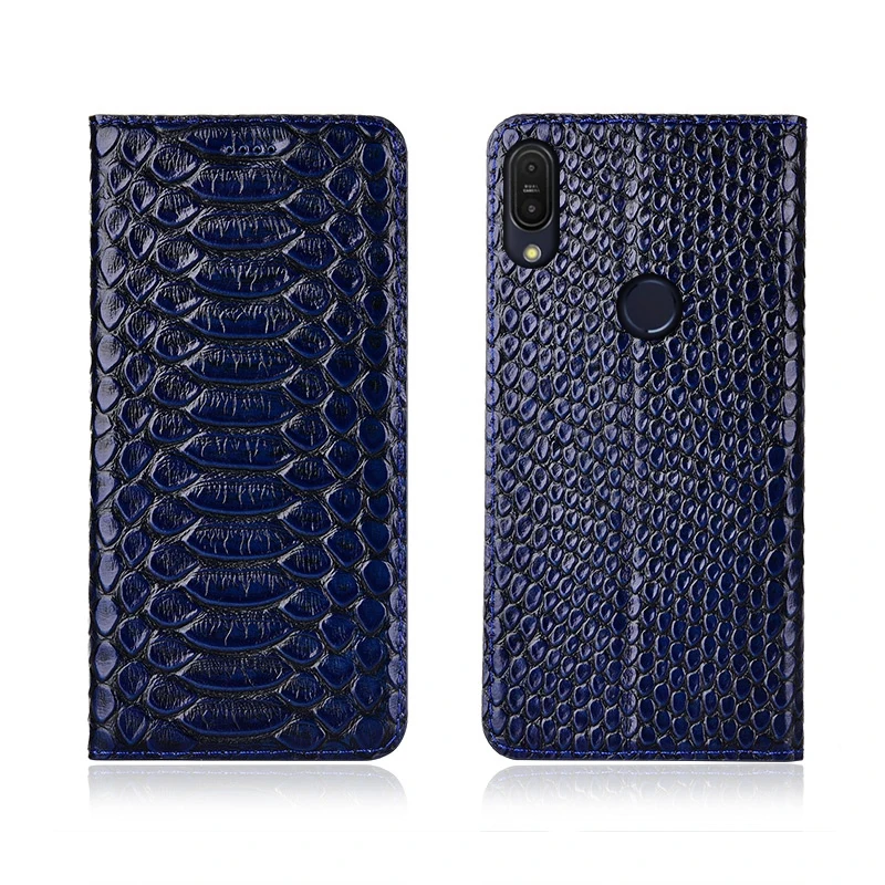 Мобильный телефон из натуральной кожи держатель для кредитных карт Asus Zenfone Max Pro M1