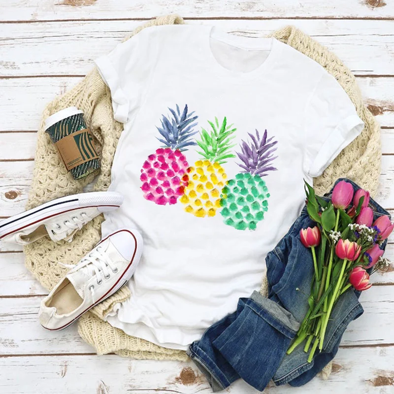 

Women Sweet Watermelon Sweet Print Holiday Fruit Summer T-Shirt Shirt Tops Lady Clothes Womens Clothing Tee Lovely T Shirt