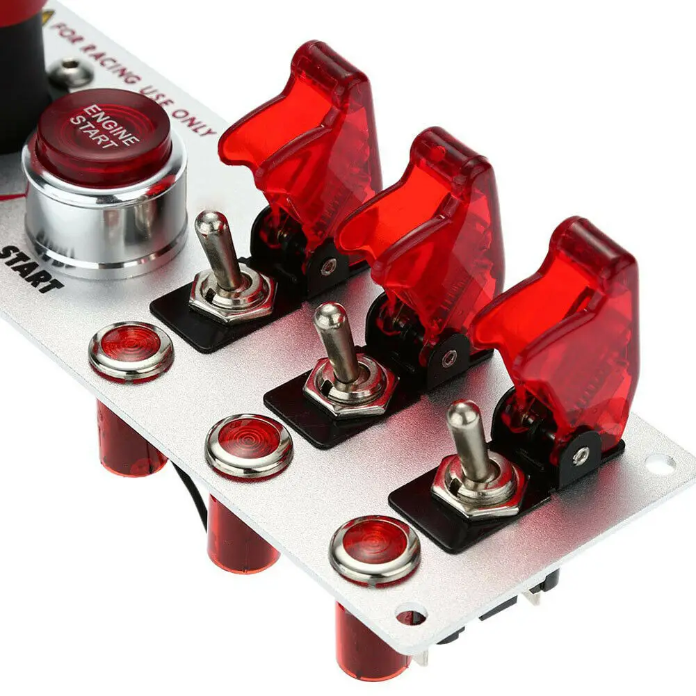 Панель переключателя зажигания 5 в 1 12 В постоянного тока|Переключатели и рычаги