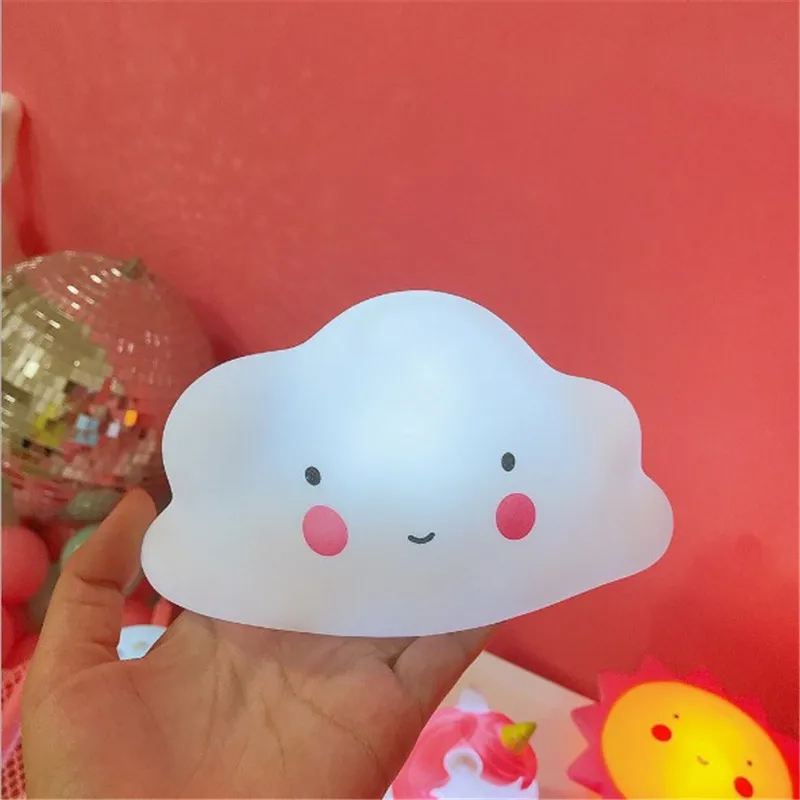 LED Night lamp decorate desk light battery dream cute Five-pointed Star Unicorn holiday creative light for baby bedroom luminar