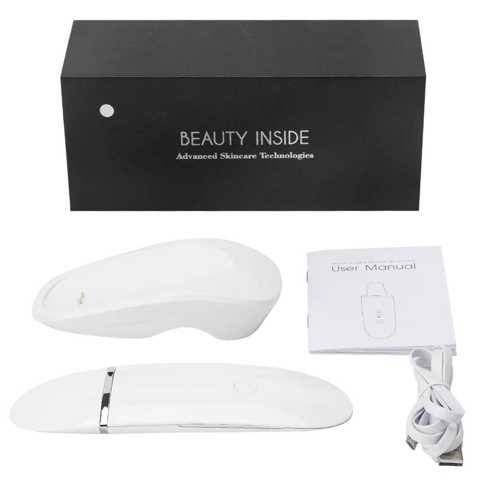 

Ultrasonic Skin Scrubber Skincare Peeling Ultrassonico Skin Scrubber Acne Blackhead Remover Peeling Facial Lifting Machine