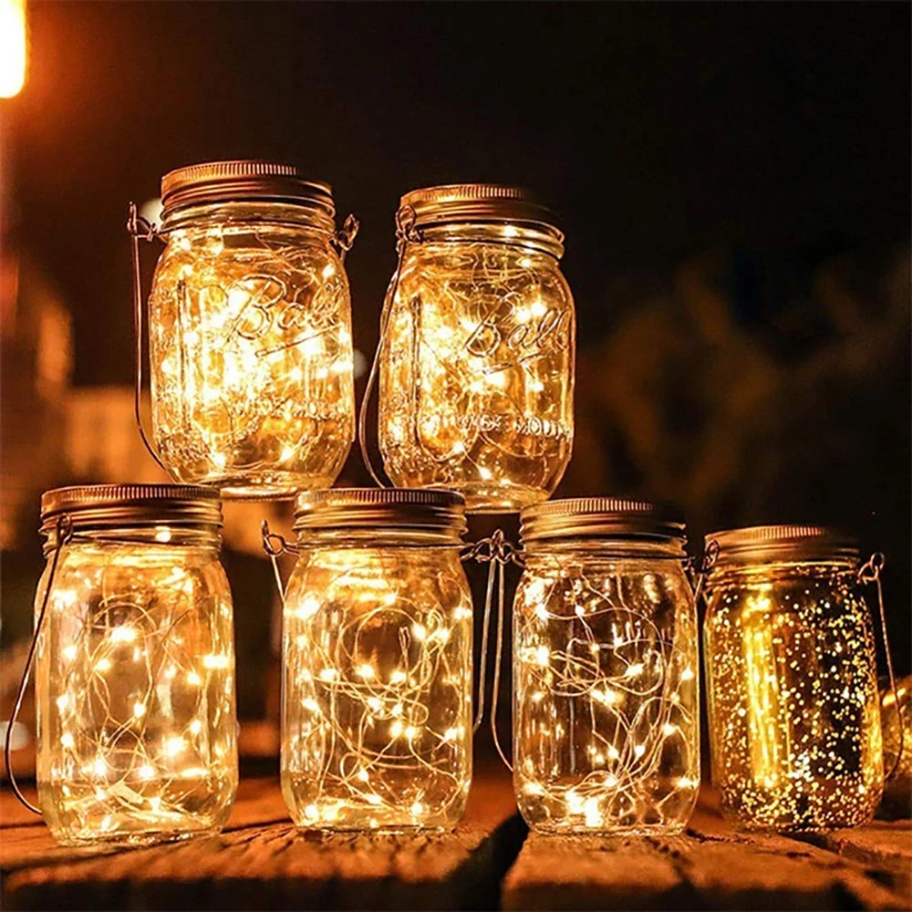 Светодиодный светильник на солнечной батарее 20 светодиодных ламп гирлянда