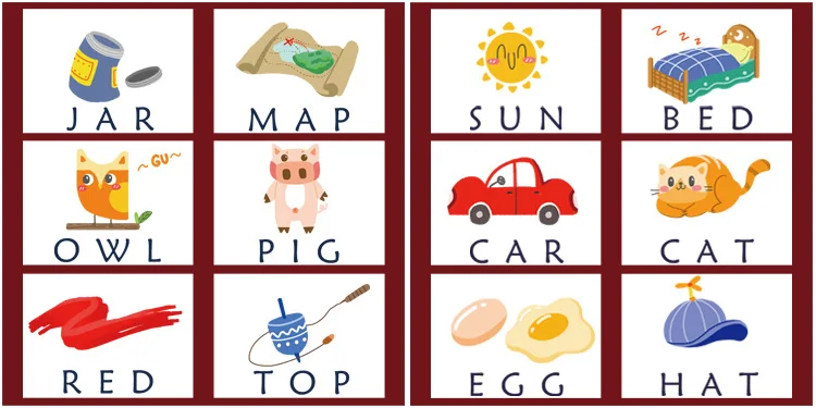 

2020 Word building block toys for children with cognitive spelling in English Early learning