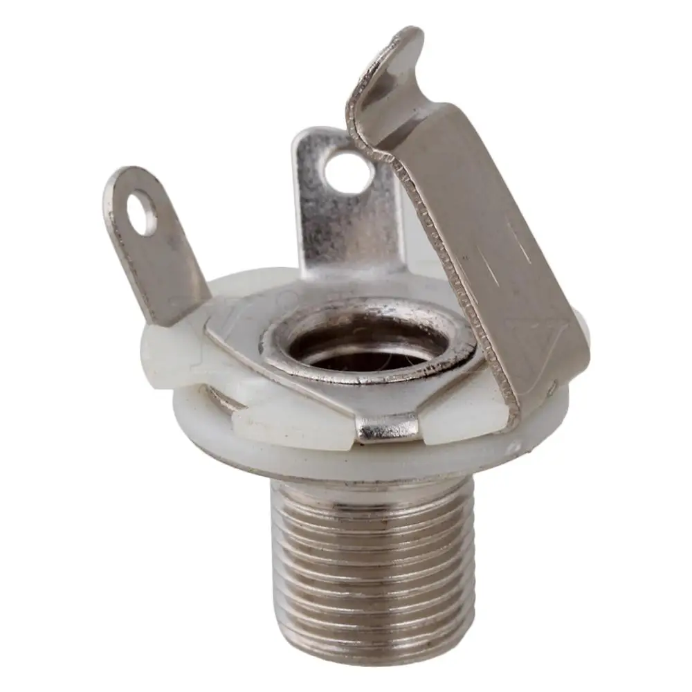 Yibuy 10 x Mono 1/4 Jack socket Electric Guitar Input Output Socket | Спорт и развлечения
