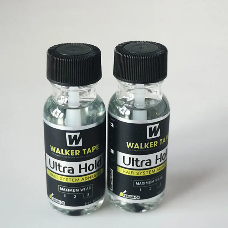 0.5oz glue 2 pcs Waterproof professional hair glue ULTRA HOLD LACE WIG ADHESIVE GLUE BY WALKER TAPE 0.5 OZ WITH Lace wig glue. toupee glue - Цвет: 0.5oz glue 2 pcs