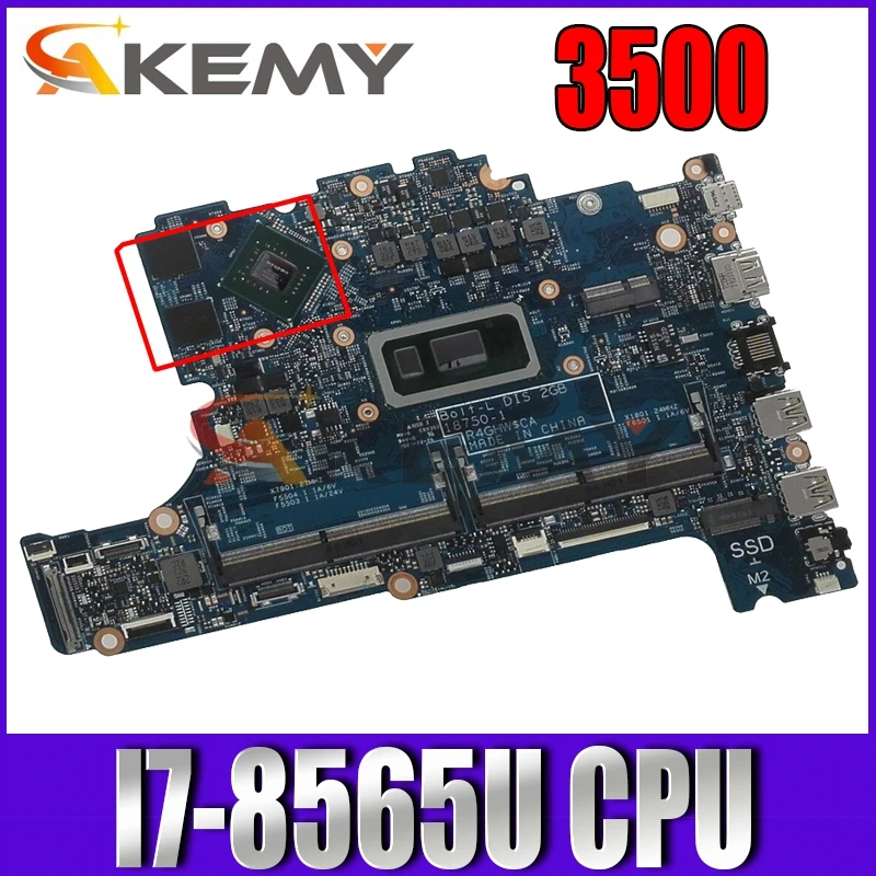 Материнская плата для ноутбука DELL 3500 Φ 0KVN26 KVN26 18750 1 с SRFFW CN 100% работает