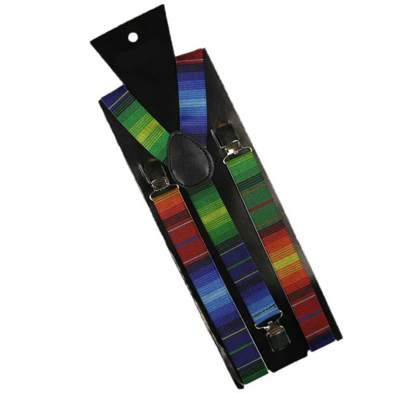 Хит продаж подтяжки для мужчин и женщин регулируемые пуговицы стильные