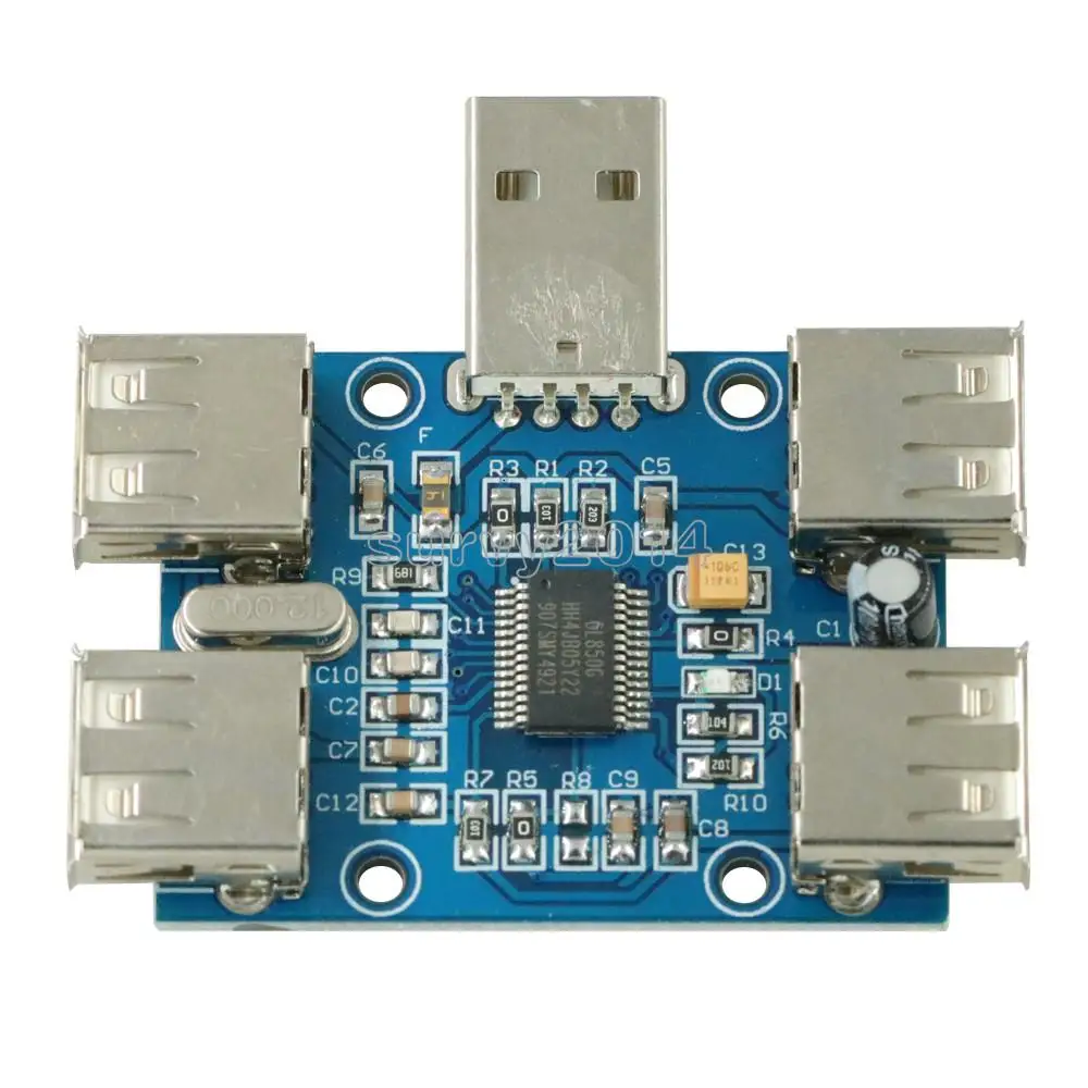 Концентратор usb хаб 5 в постоянного тока концентратор USB 2 0 4 гнездовой модуль