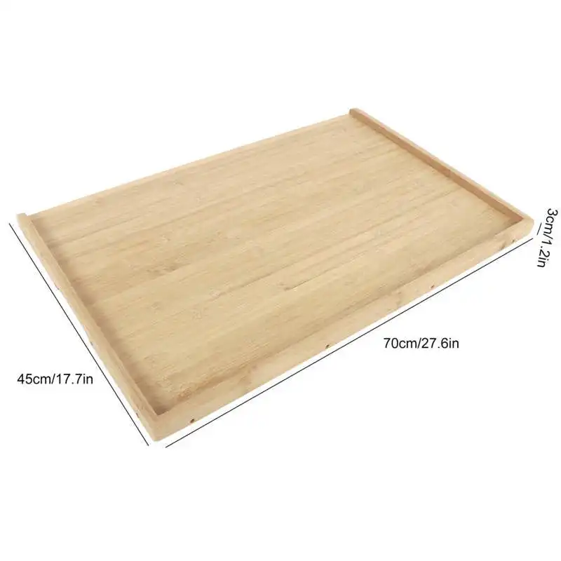 Доска для нарезки сыра двухцелевая с наконечниками бамбуковая разделочная доска