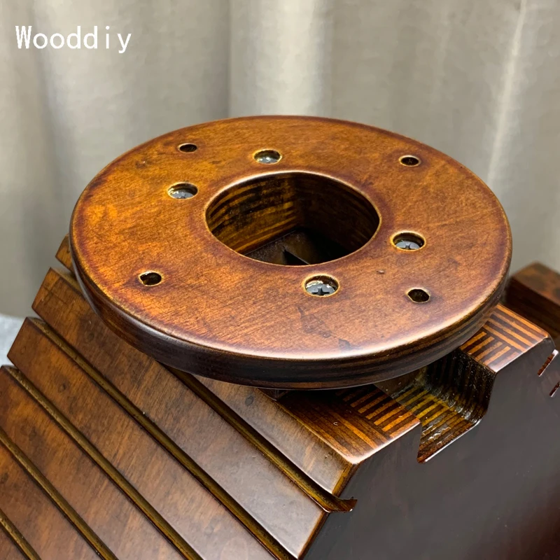 Wooddiy 2 дюймов деревянный рожок Березовая фанера одна пара rh 03 шозо Киносита 11bc