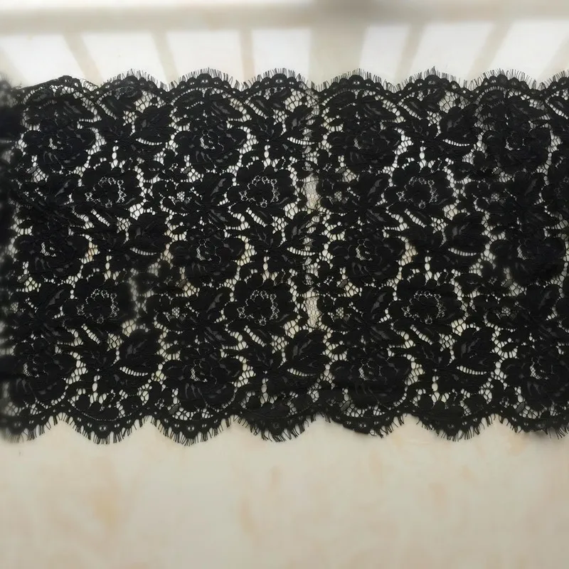 45cm width High-grade garments lace fabric mesh eyelashes positioning flower choth wholesale | Дом и сад