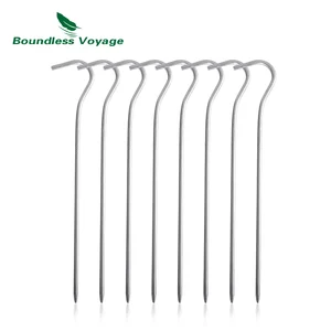 Безграничное путешествие из титана для палатки, уличные колышки для палатки, навес для палатки, навес для гвоздей, аксессуары для палатки