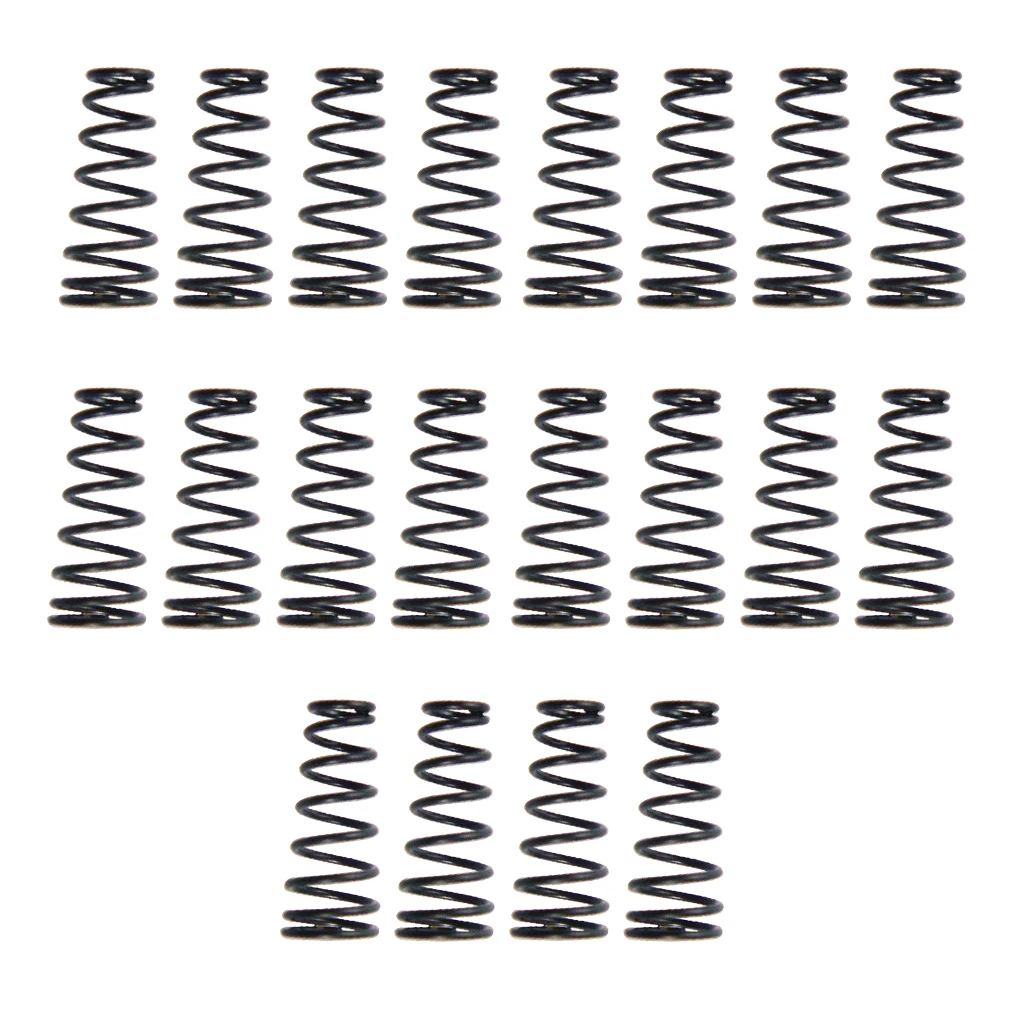 20 stücke elektrische gitarre bass pickup brücke saitenhalter sättel frühling für elektrische gitarrebass pickup free global