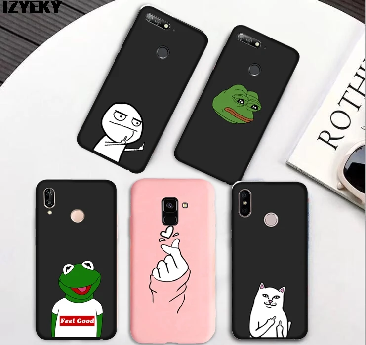 Izyeky чехол для Samsung Галактики A50 A70 A10 A30 J4 J6 плюс J8 S10E S10 плюс M10 M20 M30 силиконовый чехол coque J415F J610F