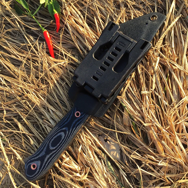 Brother F001 нож с фиксированным лезвием, острый прочный нож для кемпинга, охоты, выживания, тактические прямые ножи, инструмент для переноски EDC