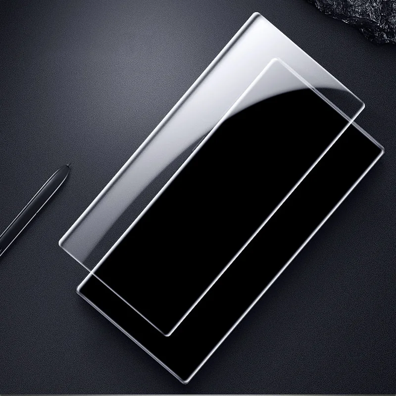 Прозрачное изогнутое жидкое ультрафиолет закаленное стекло для samsung Galaxy Note 10 S10 S8 S9 Plus S10E S7 edge Note 8 9 Защита экрана