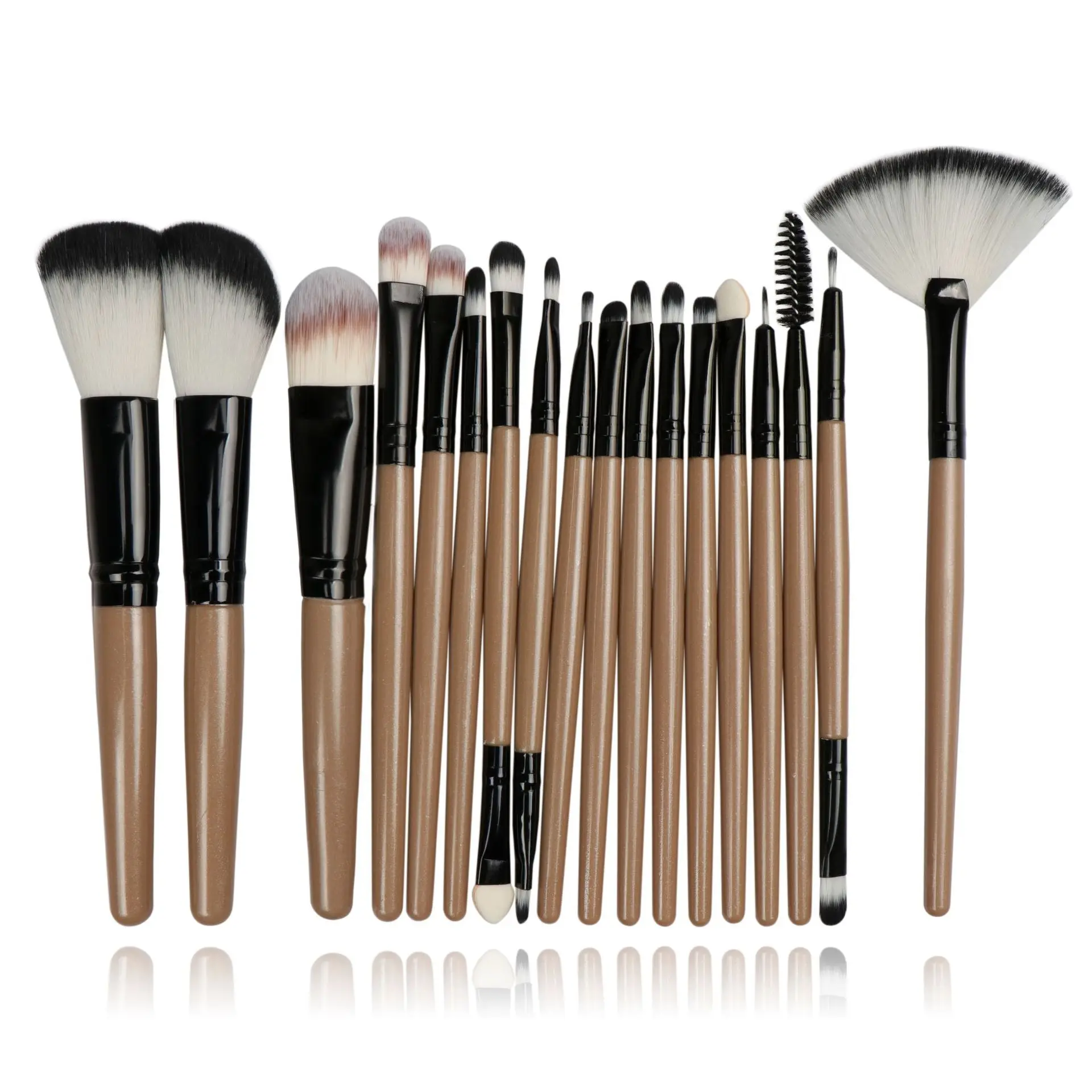 

New Fashion Style 18Pcs Makeup Brushes Tool Set Cosmetic Powder Eye Shadow Foundation Blush Blending Beauty Make Up Brush