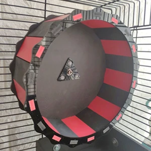 jogging training non slip silent pet supplies gerbils mice rotatory cage accessory sports toy hamster running wheel exercising free global shipping