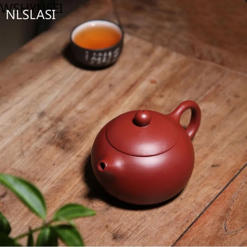 NLSLASI аутентичный чайный горшок из исинской фиолетовой глины Xi Shi набор Dahongpao