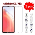 Защитное стекло для Blackview A70, A80s, закаленное, защитная пленка, стекло, 9H, 2.5D, 2-1 шт.