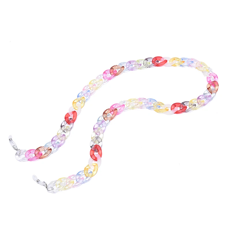 Модная акриловая цепочка для солнцезащитных очков женские цепочки очки чтения