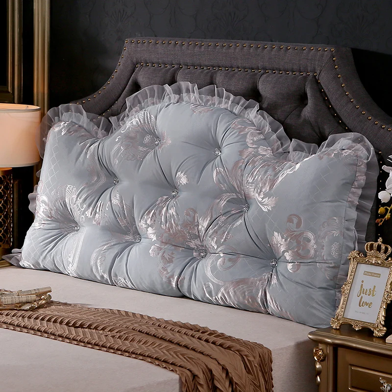 

Soft Sofa Cushion Cotton Filling Modern Sleeping Rest Princess Cushion Europe Aesthetic Cojines Cama Home Accessories DF50KD