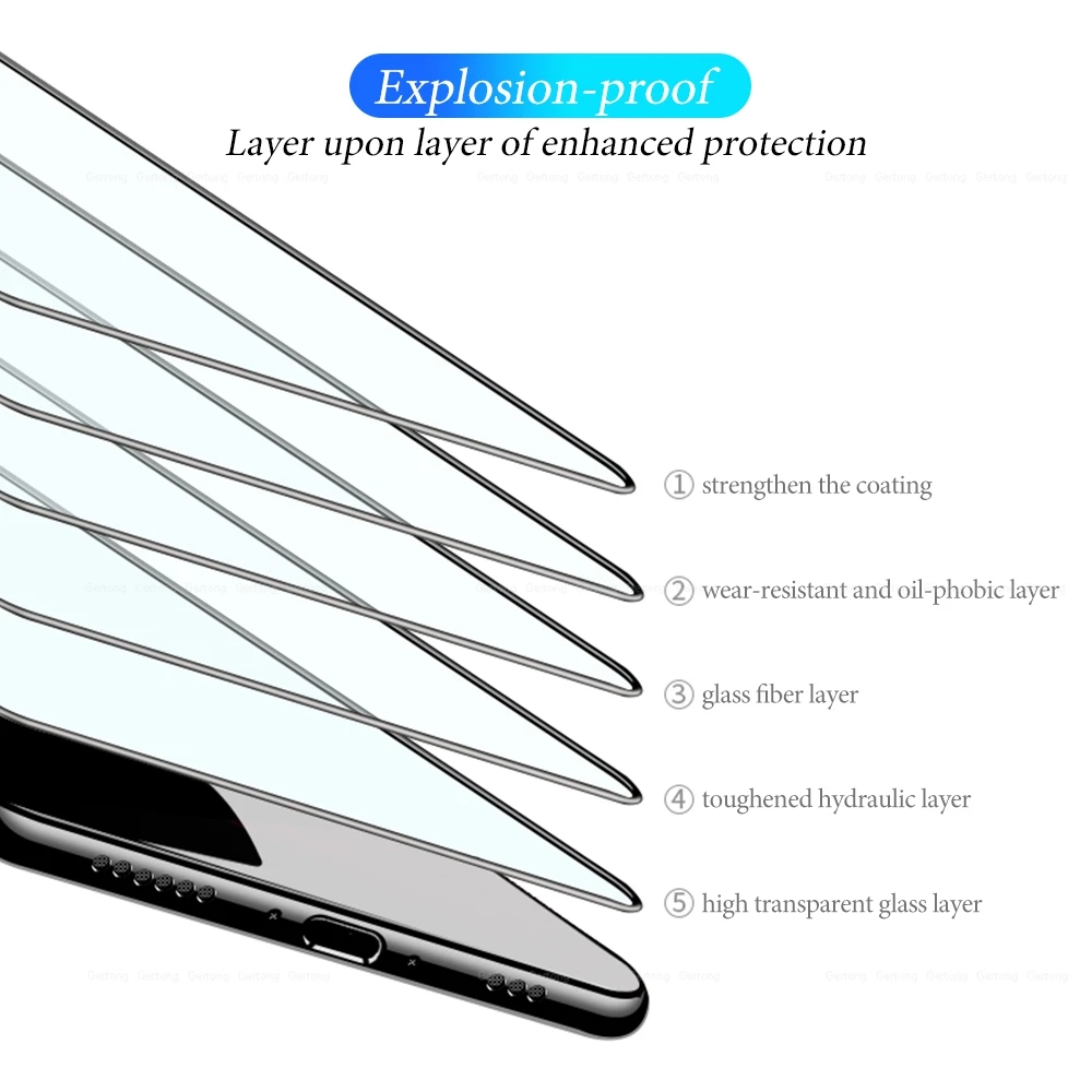 Закаленное стекло с полным покрытием для OPPO Realme X 1 2 3 Pro XT Lite Q C1 C2 Защита экрана Reno Z