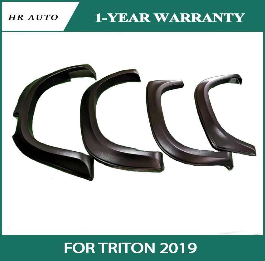 

Накладка на крыло, подходит для автомобильного стайлинга TRITON 2019, полный набор, широкая Рамка для колесной арки, накладка на крыло из АБС-плас...