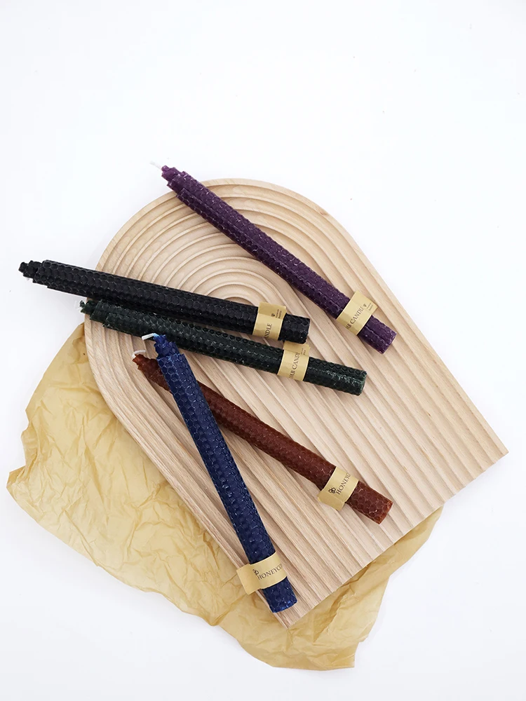 Свеча улей Экологически чистая в форме ветки ультракрасивая свеча с длинным