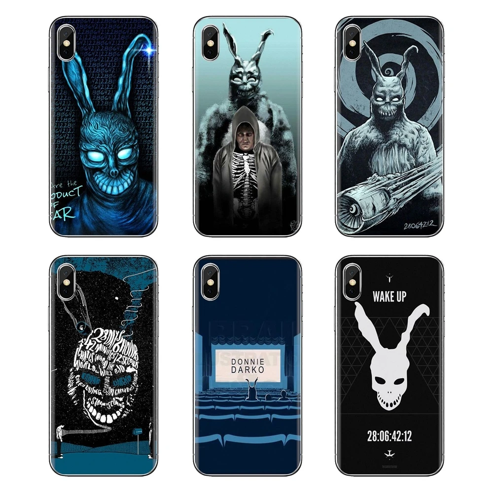 Донни Дарко маска кролика из мультфильма &quotДжейк мешок TPU чехол для iPhone XS Max XR X 4 4S