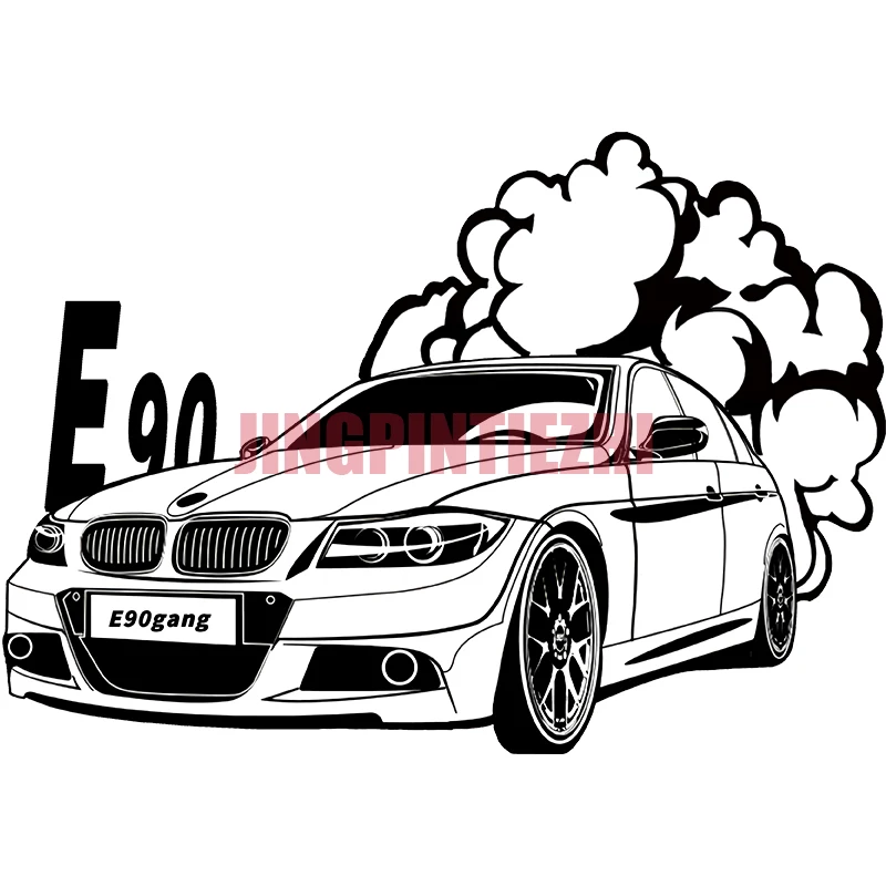 

Drift Art for Car Stickers Decal Anime Cute Car Accessories Decoration Pegatinas Para Coche Car Decal Decoration Laptop