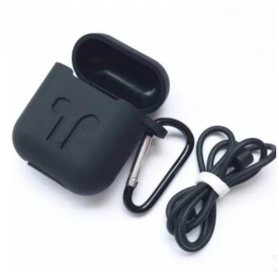 Нескользящий чехол для наушников 3 в 1 защитный силиконовый беспроводных Apple AirPods