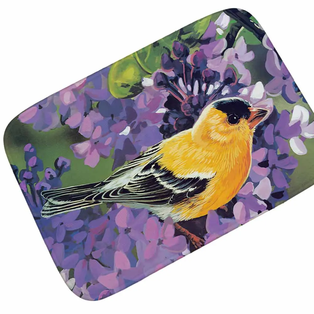 Zeegle Floor Mat Doormat Flannel Bathroom Carpet Non-slip Outdoor Kitchen Rug Absorbent Shower Foot Hallway | Дом и сад