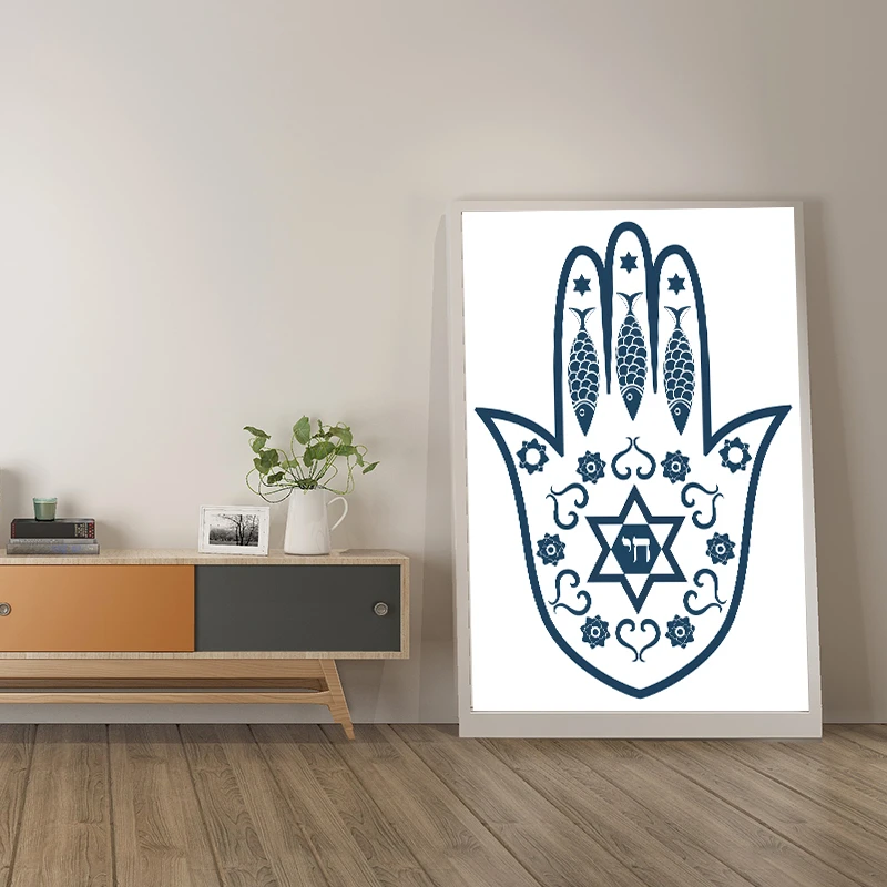 YUMEART буддийская религиозная ручная работа холст с каллиграфией живопись