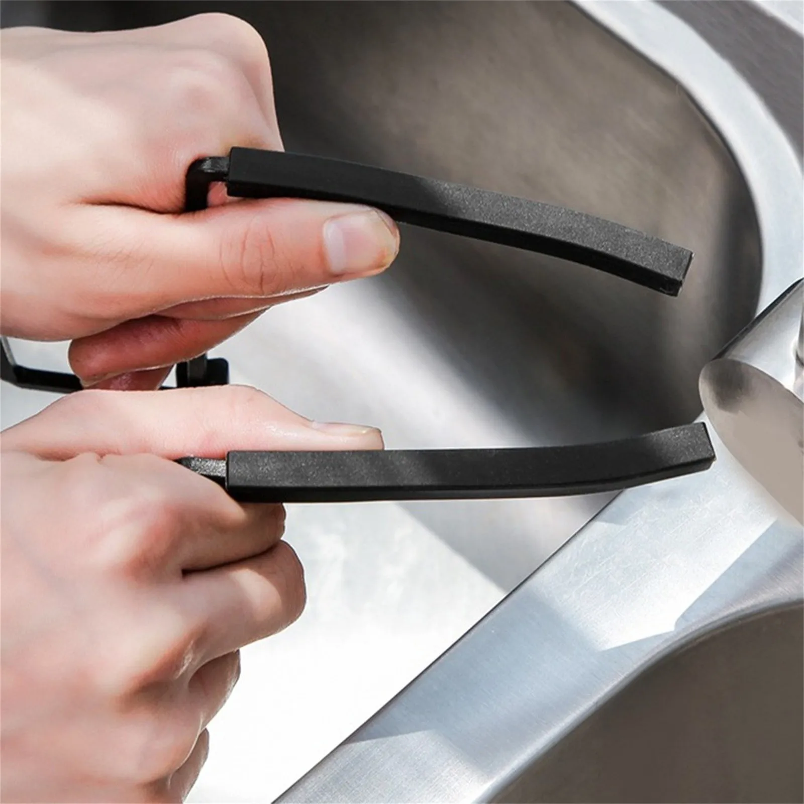 

Sink Rack Kitchen Cup Holder Rack Non Perforated Tap Supplies Shel Mini Portable Food Sealing Clip Plastic Kitchen Accessories