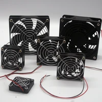 cooler printer fan 5010 7015 8025 12025 50mm 70mm 80mm 120mm 2 wire magnetic bearing cooling fan with mesh cover