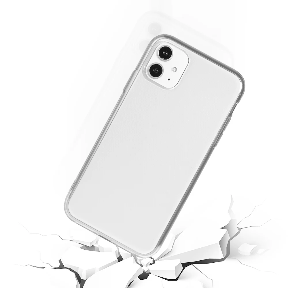 

For iPhone 11 pro max case slim TPU rubber transparent crystal clear custom phone case for iPhone 11 11 pro max