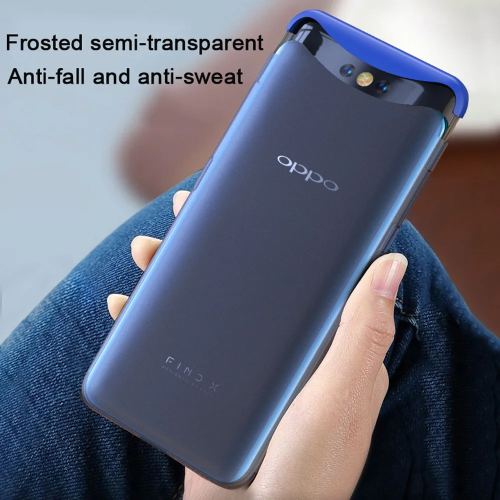 Прозрачный матовый чехол GKK для Realme X lite 3 2 PRO C2 OPPO K3 Find K1 Reno F11 F9 Pro A7 A9 A5s |