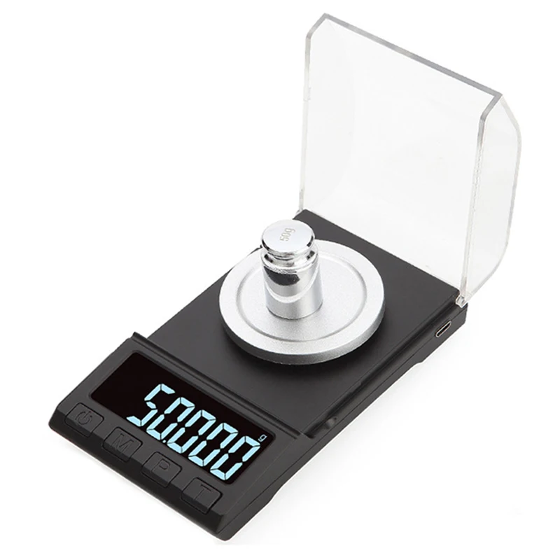 

0,001 г точные электронные весы цифровые весы ювелирные изделия Алмазные Весы портативные лабораторные весы с точностью в миллиграммах