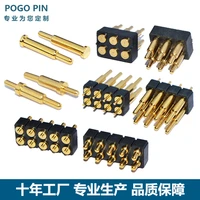 pogopin connector antenna thimble shockproof waterproof bluetooth headset spring thimble gold plated charging test needle