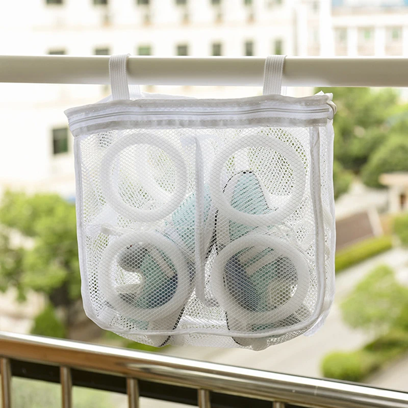 

1pc Airing Dry Tool Mesh Laundry Bag Protective Organizer Laundry Bag Lazy Shoes Washing Bags For Shoes Underwear Bra Shows