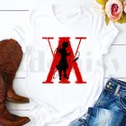 Футболка kurapika с Аниме Манга Kurapika HxH Devil Eye, топы, футболки для мужчин и женщин, Повседневная футболка с коротким рукавом, забавная уличная одежда