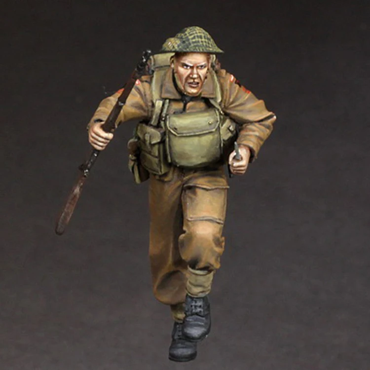 

1/35 Resin Model figure GK Soldier, British infantryman for Universal Carrier, Military theme, Unassembled and unpainted kit