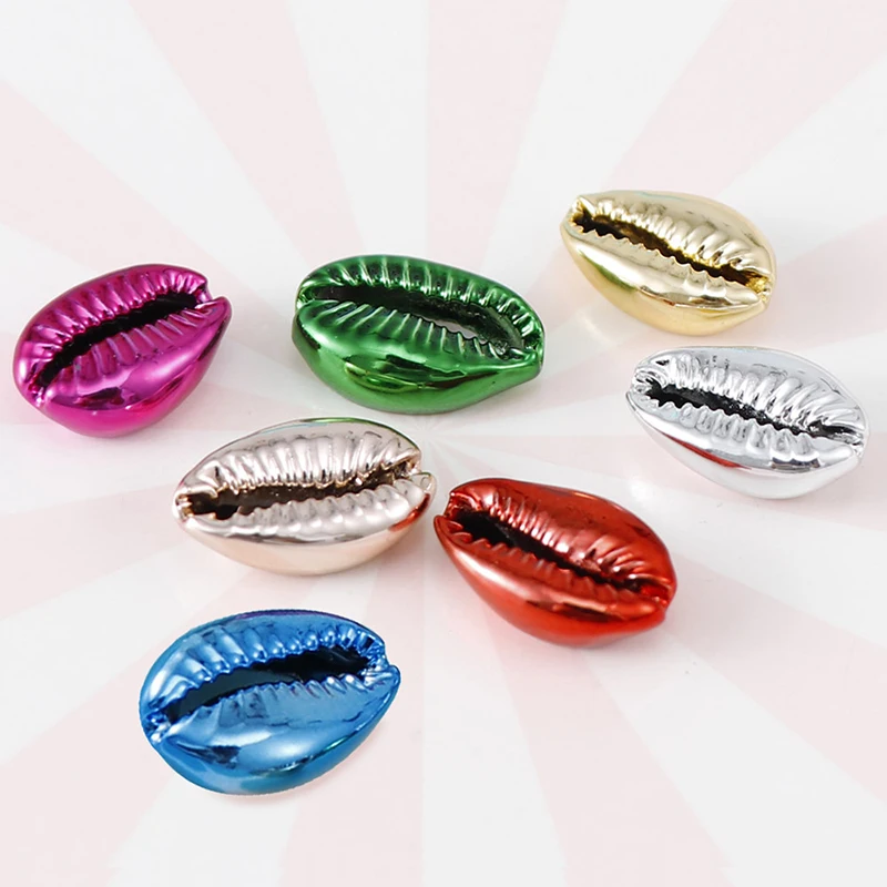 

20 шт./упак., натуральная основа, красочные гальваническое покрытие ювелирных изделий DIY ручной работы Материал браслет ожерелье аксессуары