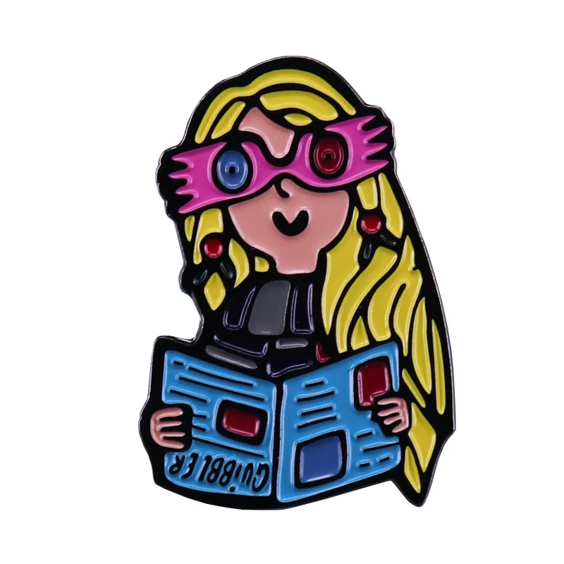 Новинка Luna Lovegood заколка на лацкан причудливый и милый подарок ведьмы|Броши| |
