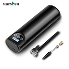 Электрический воздушный насос Marshell, перезаряжаемые воздушные насосы, 150psi, 12 В, портативный воздушный компрессор, цифровой, для автомобиля, велосипеда, шин, мячей